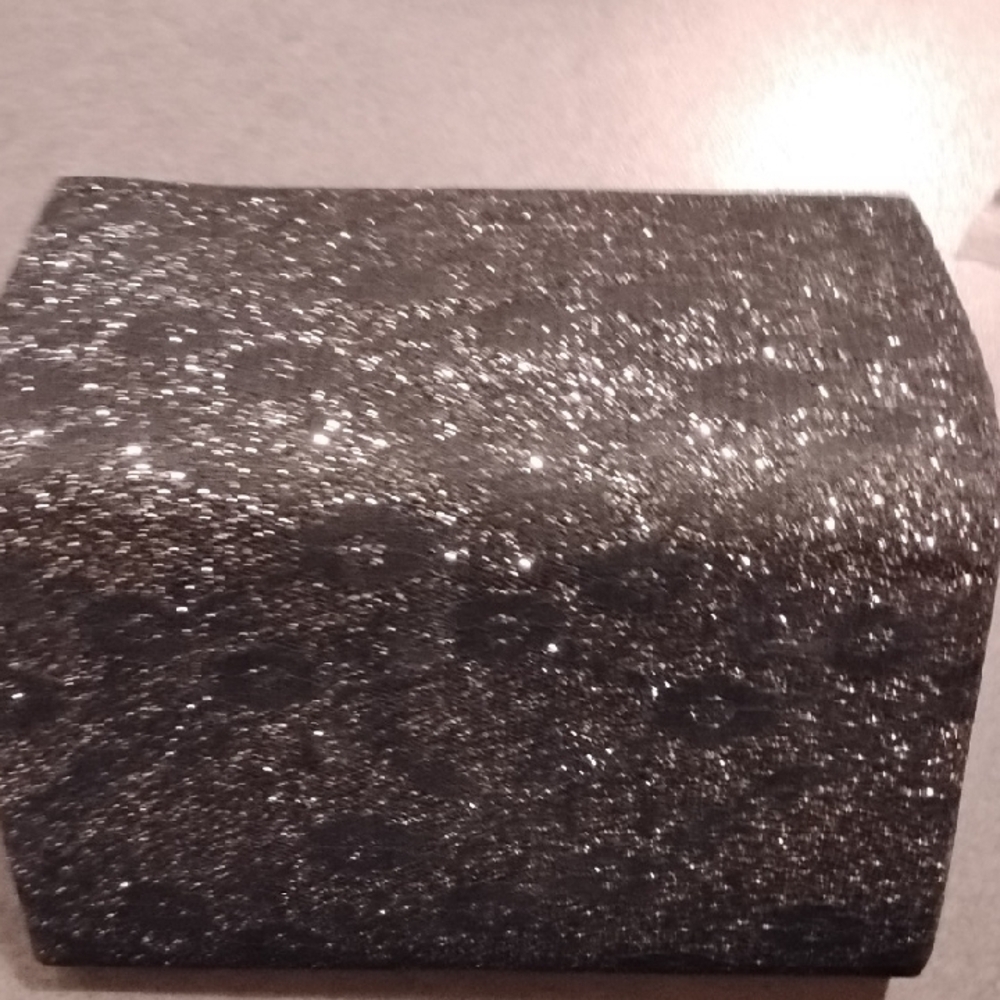 Source Unknown Sparkling Silver Clutch - image 4